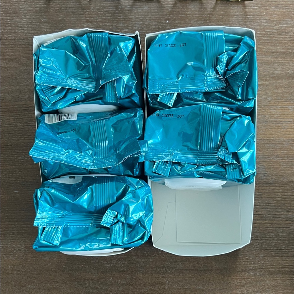Blue Party Favor Bags